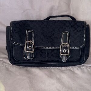 Coach y2K Signature Belt Bag EUC